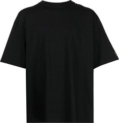 Футболка Raf Simons Oversized T-Shirt With Hood Fauves &apos;Black&apos;, черный