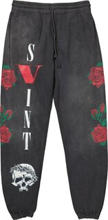 Спортивные брюки Saint Michael x Vlone Sweatpant &apos;Black&apos;, черный