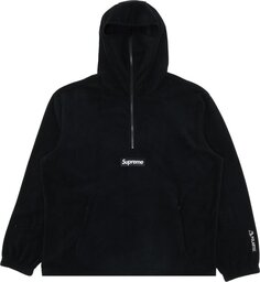 Пуловер Supreme x Polartec Facemask Half Zip Pullover &apos;Black&apos;, черный