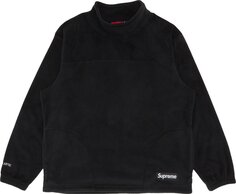 Пуловер Supreme x Polartec Mock Neck Pullover &apos;Black&apos;, черный