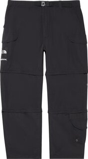 Брюки Supreme x The North Face Trekking Zip-Off Belted Pant &apos;Black&apos;, черный