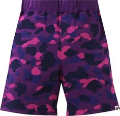 Шорты BAPE Color Camo Sweat Shorts &apos;Purple&apos;, фиолетовый