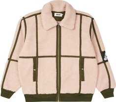 Куртка Palace Sherpa Flight Jacket &apos;Pink/Olive&apos;, розовый