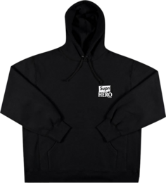 Толстовка Supreme x ANTIHERO Hooded Sweatshirt &apos;Black&apos;, черный