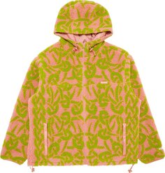 Куртка Supreme Celtic Knot Reversible WINDSTOPPER Fleece Hooded Jacket &apos;Dusty Pink&apos;, розовый