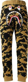 Спортивные брюки BAPE 1st Camo Shark Slim Fit Sweatpants &apos;Yellow&apos;, желтый