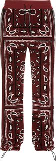 Брюки Amiri Printed Bandana Polar Fleece Pants &apos;Red/Black&apos;, красный