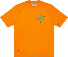 Футболка Palace Fly T-Shirt &apos;Orange&apos;, оранжевый
