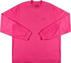 Лонгслив Supreme Small Box Long-Sleeve Tee &apos;Light Pink&apos;, розовый