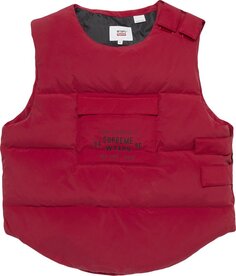 Жилет Supreme x WTAPS Tactical Down Vest &apos;Red&apos;, красный