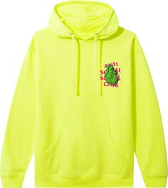 Худи Anti Social Social Club Pulse Check Hoodie &apos;Safety Yellow&apos;, желтый