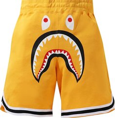 Шорты BAPE Shark Basketball Sweat Shorts &apos;Yellow&apos;, желтый