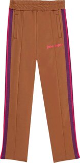 Брюки Palm Angels College Slim Track Trousers &apos;Brown Magenta&apos;, коричневый