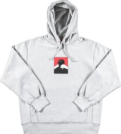 Толстовка Supreme Portrait Hooded Sweatshirt &apos;Heather Grey&apos;, серый