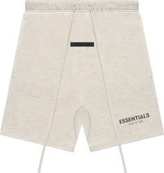 Спортивные шорты Fear of God Essentials Sweatshort &apos;Light Heather Oatmeal&apos;, кремовый