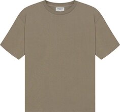 Футболка Fear of God Essentials Short-Sleeve Tee &apos;Taupe&apos;, загар