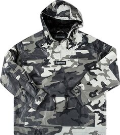 Анорак Supreme Leather Anorak &apos;Snow Camo&apos;, белый