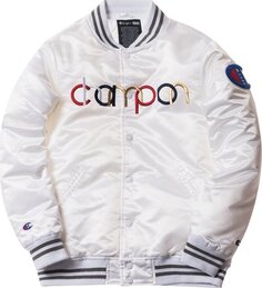 Куртка Kith x Champion Baseball Jacket &apos;White&apos;, белый