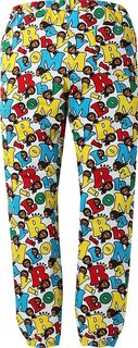 Спортивные брюки BAPE Baby Milo Alphabet Slim Sweatpants &apos;Multicolor&apos;, разноцветный
