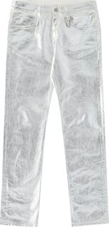 Джинсы 1017 ALYX 9SM Foil 6 Pocket Jean &apos;Silver&apos;, серебряный