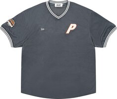 Футболка Palace x New Era Tokyo Jersey &apos;Gun Metal&apos;, серый