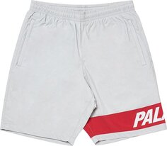 Шорты Palace Side Short &apos;Grey/Red&apos;, серый