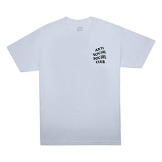 Футболка Anti Social Social Club Logo 2 T-Shirt &apos;White&apos;, белый