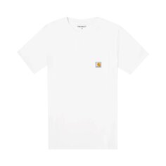 Футболка Carhartt WIP Pocket T-Shirt &apos;White&apos;, белый