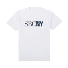 Футболка Sporty &amp; Rich SRCNY T-Shirt &apos;White/Navy Print&apos;, белый