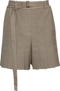 Шорты Sacai Suiting Shorts &apos;Beige&apos;, загар