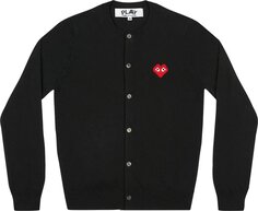 Кардиган Comme des Garçons PLAY Heart Cardigan &apos;Black&apos;, черный