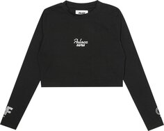 Футболка Palace x Rapha EF Education First Cropped T-Shirt &apos;Black&apos;, черный