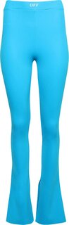 Леггинсы Off-White Sleek Split Leggings &apos;Blue&apos;, синий