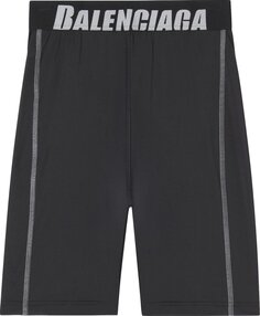 Шорты Balenciaga Cycling Shorts &apos;Black/Grey&apos;, черный