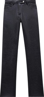 Брюки Courrèges 5-Pocket Vinyl Pants &apos;Black&apos;, черный Courreges