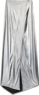 Юбка Loewe Midi Skirt &apos;Black/Silver&apos;, черный