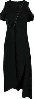Платье Kiko Kostadinov Suspension Drape Dress &apos;Onyx Black&apos;, черный