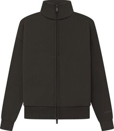 Куртка Fear of God Essentials Fullzip Jacket &apos;Off Black&apos;, черный