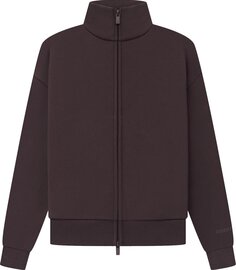 Куртка Fear of God Essentials Fullzip Jacket &apos;Plum&apos;, коричневый