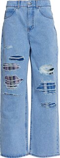 Джинсы Marni Mohair Patch Denim Jeans &apos;Illusion Blue&apos;, синий