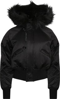 Куртка Saint Laurent Bomber Jacket &apos;Noir&apos;, черный