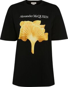 Футболка Alexander McQueen T-Shirt &apos;Black&apos;, черный