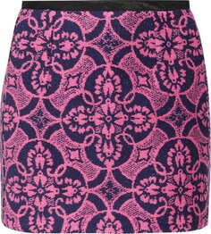 Юбка Marine Serre Oriental Towels Mini Skirt &apos;Oriental Fuschia&apos;, розовый