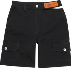 Шорты Heron Preston Open Side Belt Cargo Shorts &apos;Black&apos;, черный