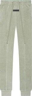 Брюки Fear of God Essentials Velour Pant &apos;Seafoam&apos;, зеленый