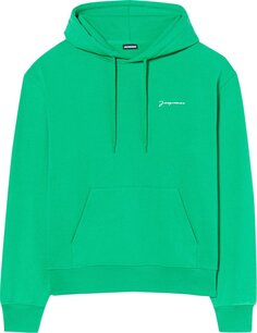 Толстовка Jacquemus Le Sweatshirt Brode &apos;Green&apos;, зеленый