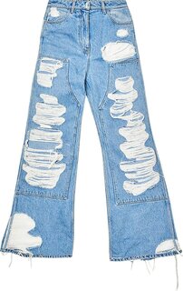 Джинсы Givenchy Extra Wide Jeans With Workwear Patch &apos;Light Blue&apos;, синий