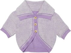 Кардиган Jacquemus Le Cardigan Campana &apos;Light Purple&apos;, фиолетовый