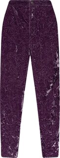 Леггинсы Saint Laurent Leggings &apos;Lilas&apos;, фиолетовый