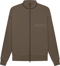 Куртка Fear of God Essentials Fullzip Jacket &apos;Wood&apos;, коричневый